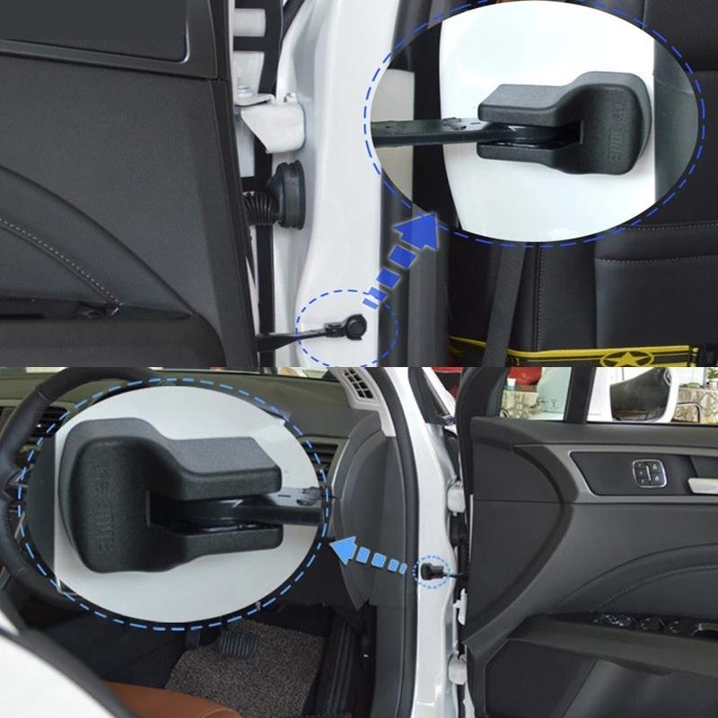Для Volkswagen VW Tiguan MK1 2010 2011 2012-2016 Антикоррозийный Водонепроницаемый Замок Двери Ключи Ключ Пластиковая Пряжка Ограничитель Открытия Отделка
