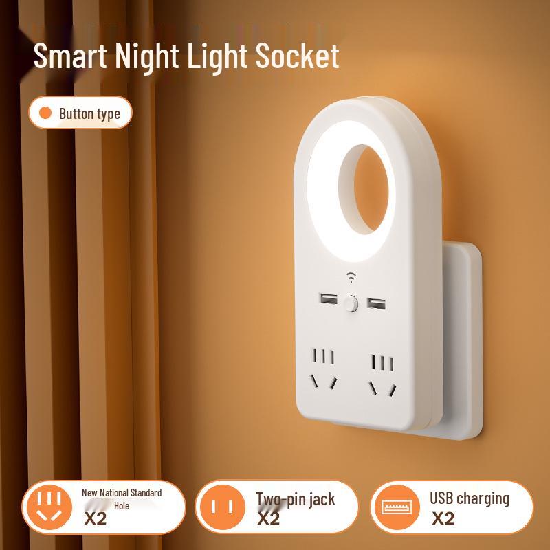 Smart Voice-Controlled Night Light for Bedroom and Nursery