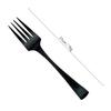 1-Piece Mirror Black Cutlery Set 18/10 Stainless Steel Western Food Tableware Sets Butter Fork Spoon Dinnerware
