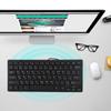 Проводная мини портативная арабская клавиатура USB интерфейс для настольного компьютера ультратонкая 78 клавиш