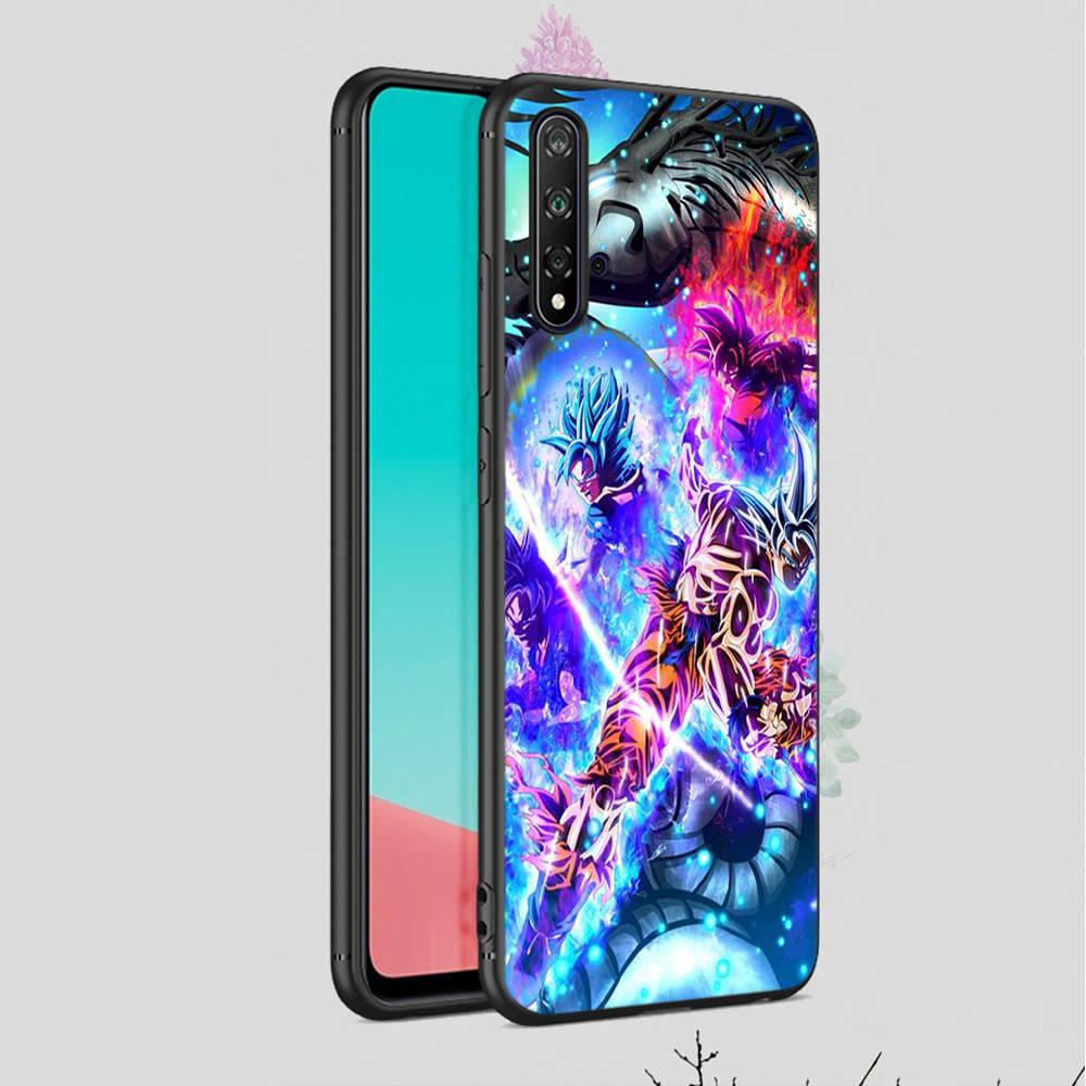 Чехол DT36 Dragon Ball для iPhone 16 15 Plus 14 13 12 11 Pro 8 7 6S 6 SE 5S X XR XS Max Realme C30 C33 C31 9I Huawei P30 черный мягкий чехол
