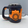 Кружка-бензопила с внутренним слоем из нержавеющей стали 304 и внешним слоем из смолы, термостойкая дорожная кружка, уникальный подарок для любителей активного отдыха