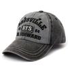Ретро Вышивка Буквами Бейсболки Мужские Женские Выстиранный Хлопок Регулируемая Повседневная Шляпа Хип-Хоп Уличная Одежда Солнцезащитные Шляпы Шляпа Y2k