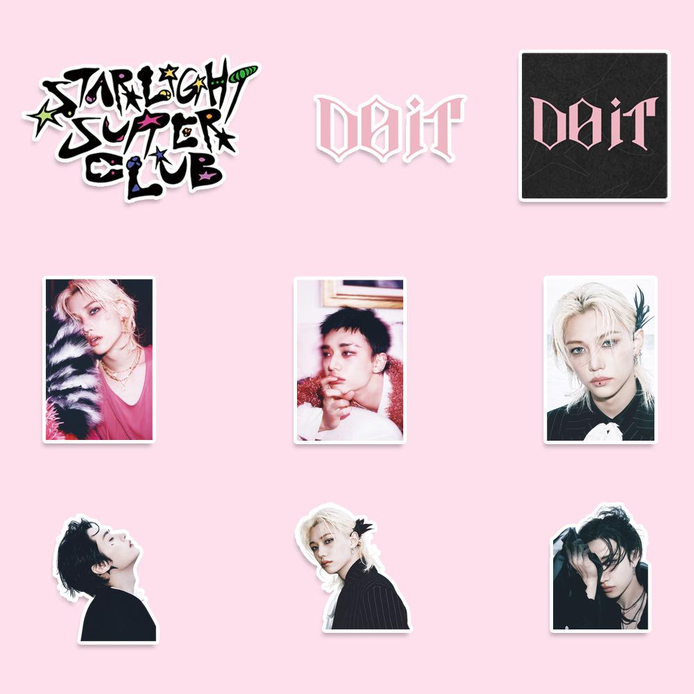 96 шт. новых наклеек Stray Kids DO IT с граффити, наклейки для украшения чехлов для телефонов SKZOO, стаканов для воды, периферийные подарки