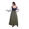 Cosplay Halloween new European and American medieval retro one-word shoulder dress COS cultural festival art performance costume