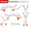 MCHMFG Для KTM SX SXF XC XCF 2013 2014 2015 EXC XCW 2014 2015 2016 Графика Наклейки Комплекты Номер Имя Фон