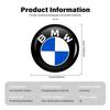 BKSN4 8/12pcs Car Door Keyhole Stickers Universal Auto Logo Sticker For BMW M 1 3 4 5 6 7 Series M3 M6 F01 F02E34 E36 E70 F10 X6 X1
