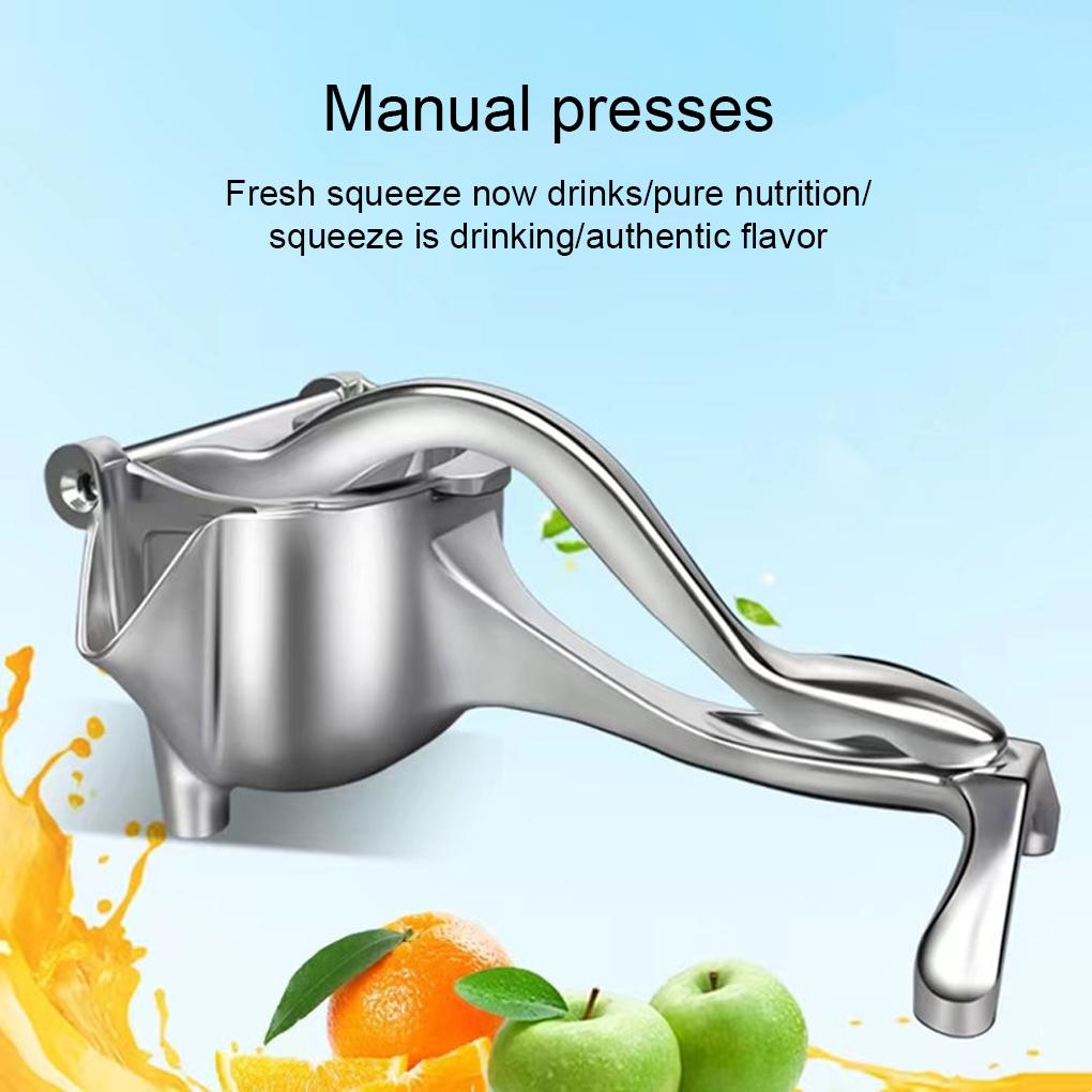 Бытовая портативная ручная соковыжималка из алюминиевого сплава, многоразовая, для фруктов, апельсинов, лимонов, соковыжималка, кухонный гаджет