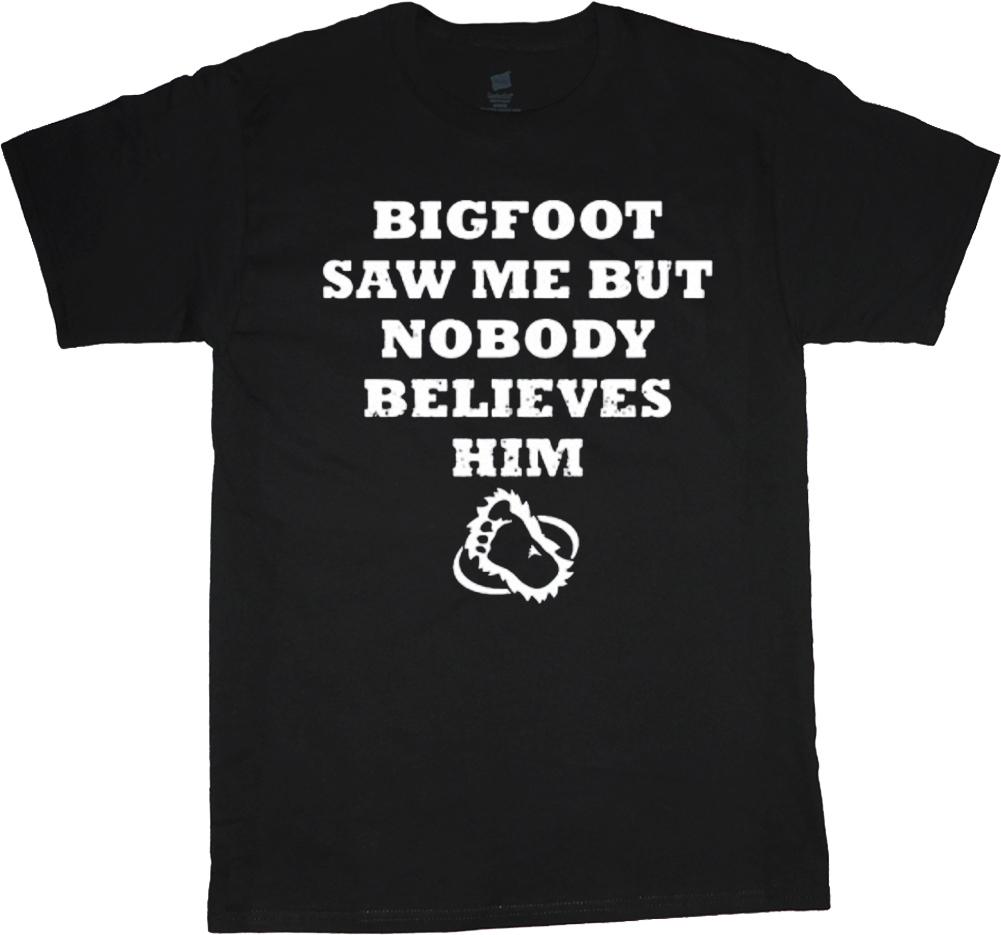 Funny Bigfoot Yeti Graphic Tee for Men - Casual Wear