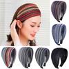 1 шт. Повязка для волос Ретро Повязки для волос Широкая Нескользящая Эластичная Женская Повязка на голову Бохо