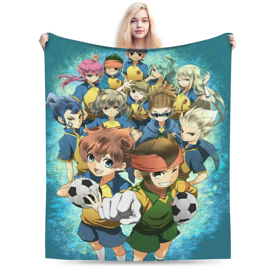 Stylish Inazuma Eleven: Victory Road Blanket Super Soft Flannel  Comfortable Throw Blankets Machine Washable