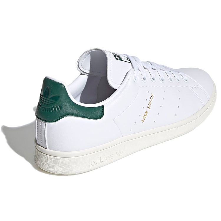 adidas Stan Smith White Collegiate Green Unisex Sneakers Cloud-White Off-White FX5522