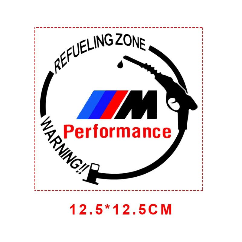 Car Badge Vinyl Reflective Fuel Tank Cap Stickers Decal Accessories For BMW M M3 M4 M5 M54 M57 M50 X1 X5 X3 X7 X6 F10 F20 F22