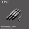 1Pc/2Pcs HSS Self Centering Hinge Twist Drill Bits 9/64" 5mm Window Doors Screw Hole Saw Woodworking Reaming Cabinet Tool Set