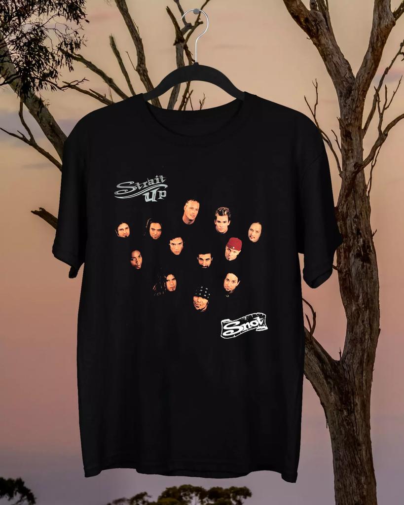 Strait Up Snot Snot Band Black Men Women Full Size Shirt