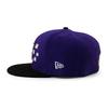 [New Era] Cap 59FIFTY DC Comics Joker LAUGH OUT LOUD FITTED CAP DC COMICS JOKER 5950 Hat Purple American Comic Entertainment Sz 8 [Used]