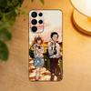 Чехол для телефона «Форма голоса» Сёя Нисимия для Samsung S25,24,23,22,30,21,10,9,Ultra,Plus,Lite Мягкий черный чехол