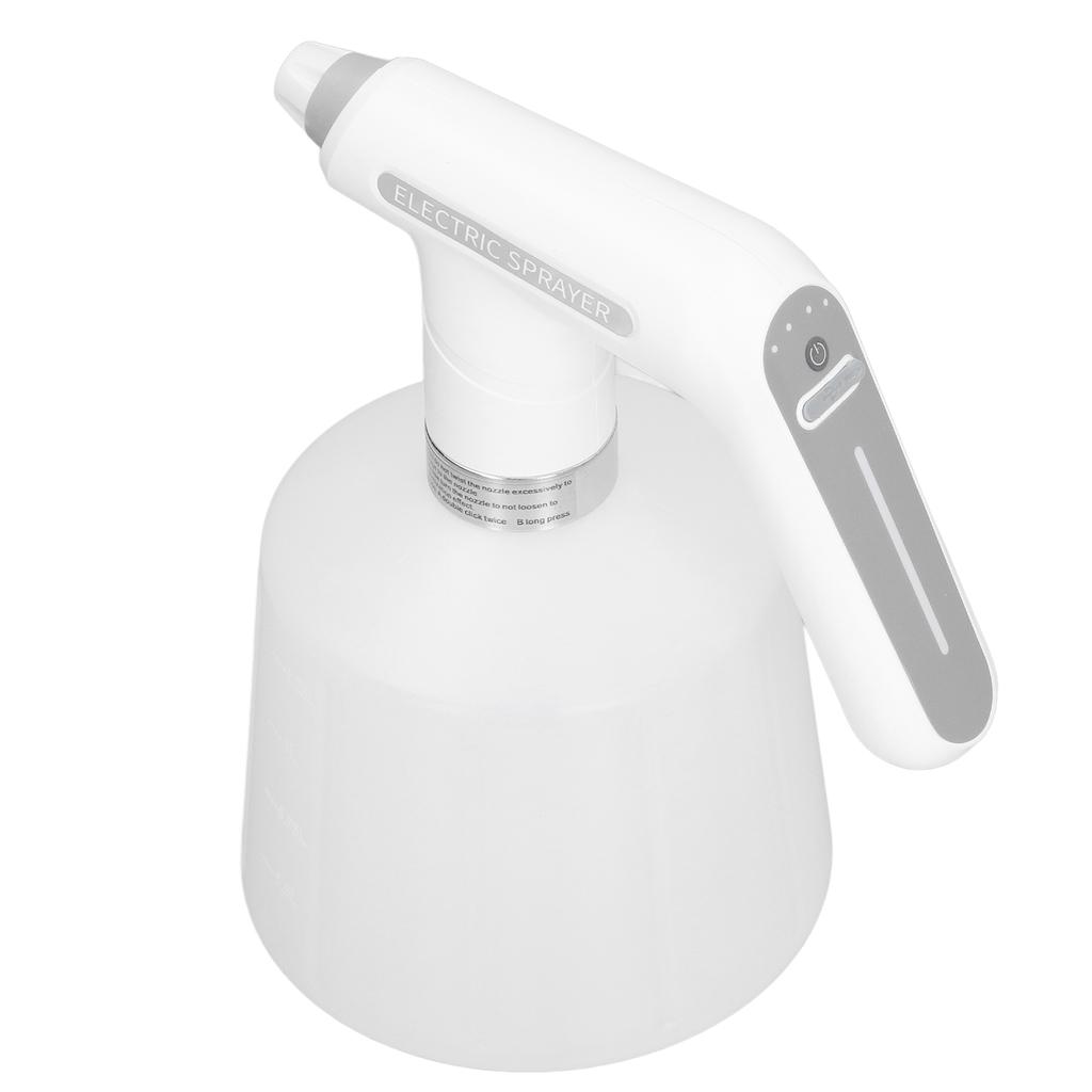 Electric Spray Bottle 2000mah USB Charging ABS and HDPE Rotating Sprinkler Automatic Watering Can