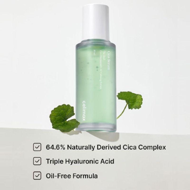 CELIMAX *обновление* Успокаивающая сыворотка Cica Niacinamide AC 40 мл