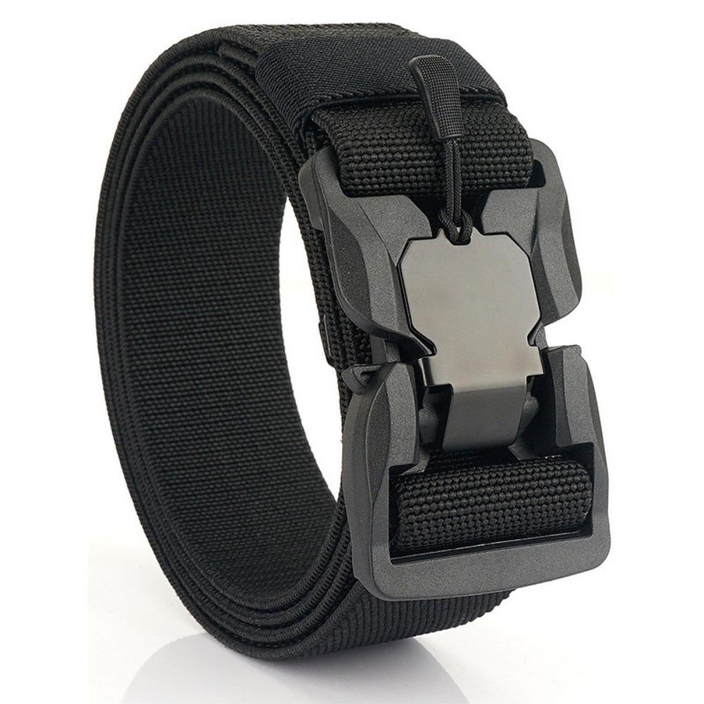 Elastic Canvas Belt Adjustable Waist Belts Durable Jeans Waistband  Outdoor