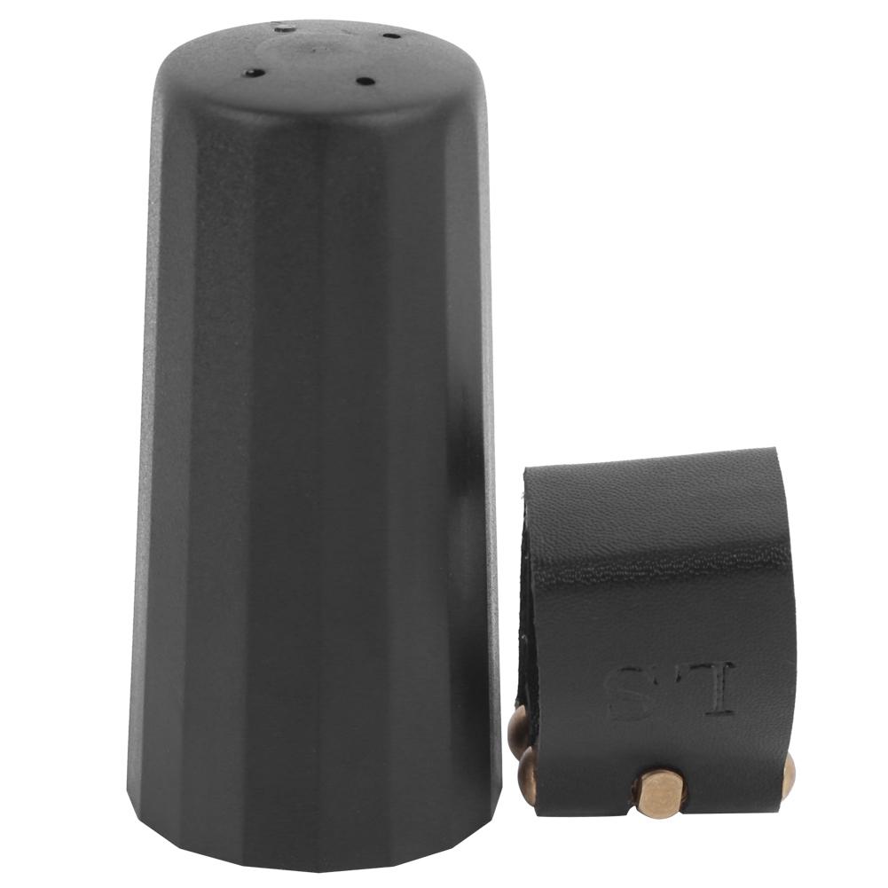 Крепления для колпачка лигатуры альт-саксофона из искусственной кожи, пластиковые аксессуары для мундштука