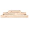 Planting Box 112x112x27 cm Solid Pine Wood