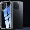 Прозрачный противоударный чехол из ТПУ для телефона Xiaomi POCO C85 - Прозрачный