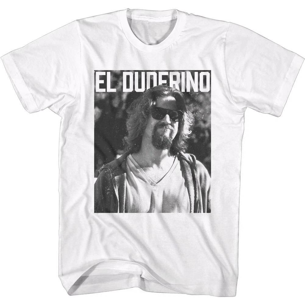 The Big Lebowski The Dude Movie Print Short Sleeve Tshirt Funny Humor Tee Unisex Women Harajuku Vintage Streetwear Summer Tee Tops