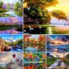 Diamond Painting Landscape Spring 5D Diamond Embroidery Mosaic Cross Stitch Winter Home Decor Gift