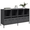 VidaXL Buffet Anthracite 135x39x73,5 Cm Cold-rolled Steel, Storage Furniture, Kitchen Storage Furniture, Furniture 3307163