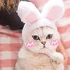 For Cats & Small Dogs With Ears Cosplay Cat Headwear Pet Accessory Cat Costume Rabbit Hat