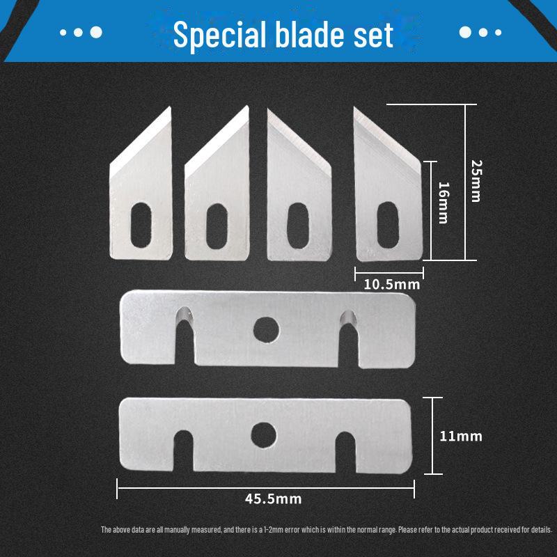 Деревообрабатывающий ручной триммер и рубанок, скребок для кромок