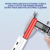 Fishing Rod Light Clip Fishing Light Stick Rod Bell USB Charge Luminous Tackle Night Bright Lamp Fish Bell Alarm Indicator Rings