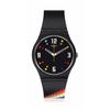 Swatch Watch BLACK CAROUSEL SQUARES THE MARCH COLLECTION SO28B705 Black