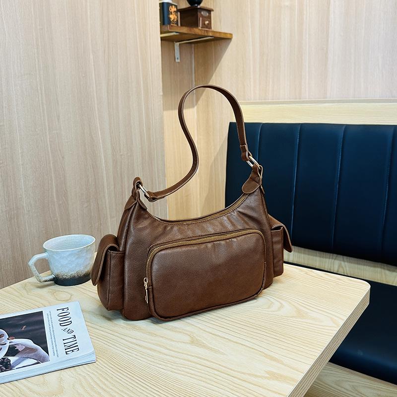 Retro Women's Bag, Versatile for Commuting, Single-shoulder Underarm Bag, Women's Crossbody Bag