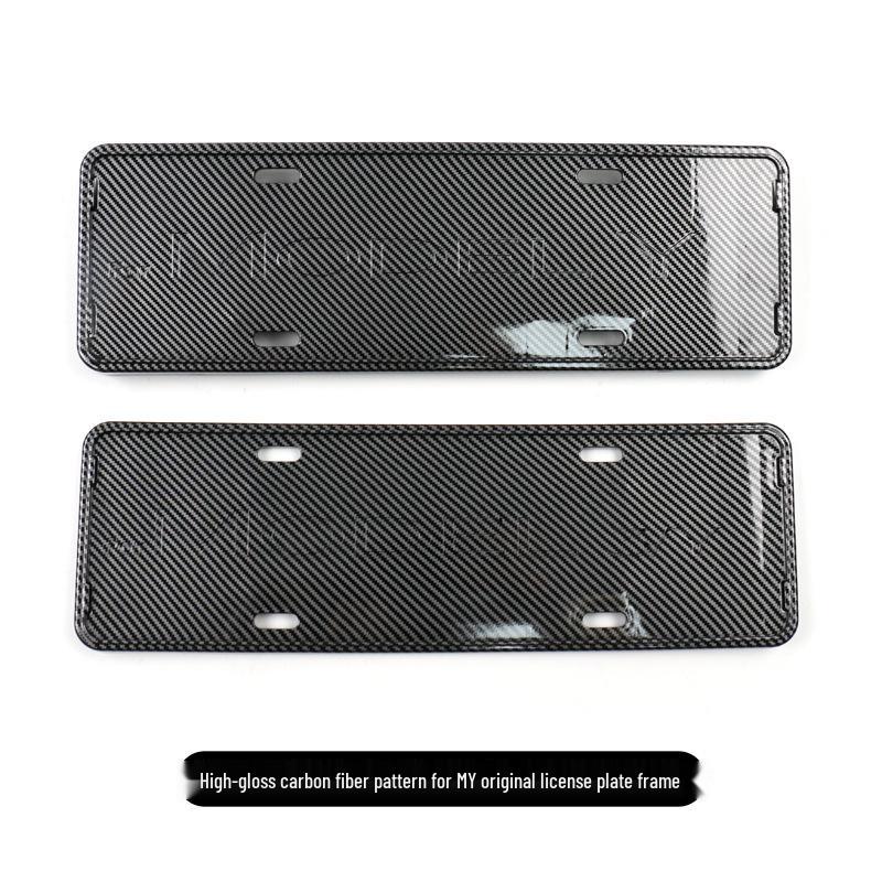 Tesla Model Y License Plate Frame - Original Style Car Modification Accessory