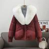 High-end Loose Casual Cotton Clothes Women's Winter New Fashion Warm Big Fur Collar Design Temperament Jacket