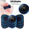 EMS Low Frequency Pulse Physiotherapy Instrument MINI Electric Cervical Spine Massage Full Body Massage Rechargeable Remote Control Models Gift