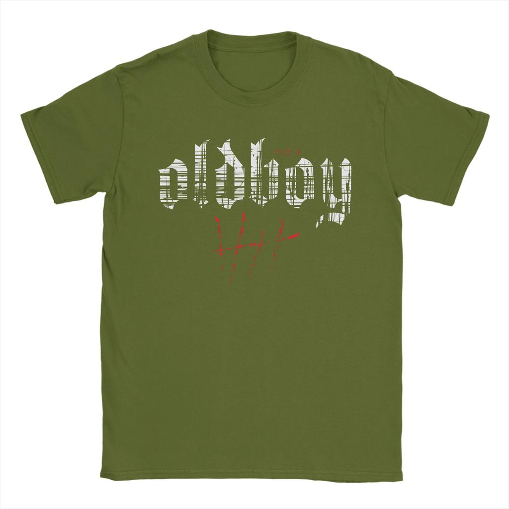 Oldboy Movie  T Shirt Unisex 100 Cotton Funny TShirts Round Collar  Tees Short Sleeve Tops 6XL