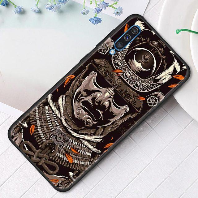 Силиконовый чехол для телефона Samsung Galaxy A50 A70 A10 A20e A30 A40 A20s A10s A10e A80 A90 A60 A30s, чехол самурай
