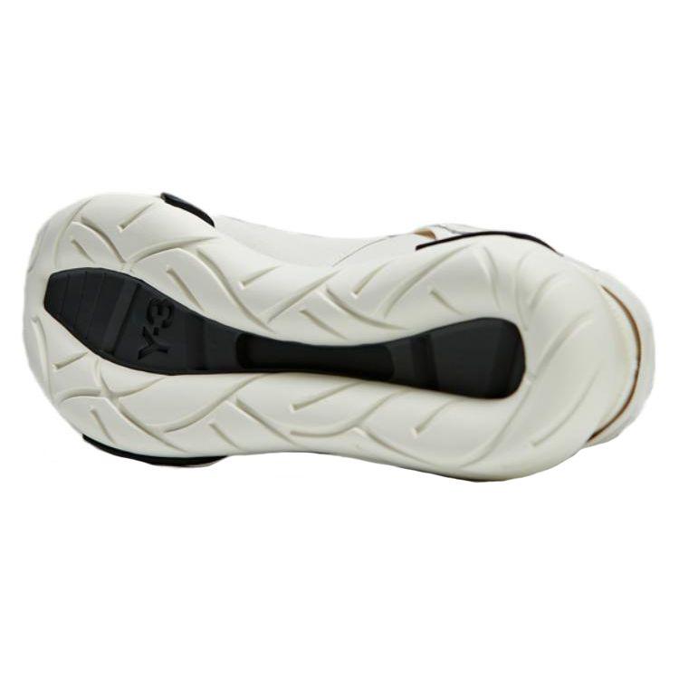 Adidas Y-3 Qasa High Off White Black Unisex Sneakers Cream Cream-White IG4075