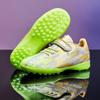Football shoes girls students TF broken nails indoor children leather foot game training sports shoes batch hair