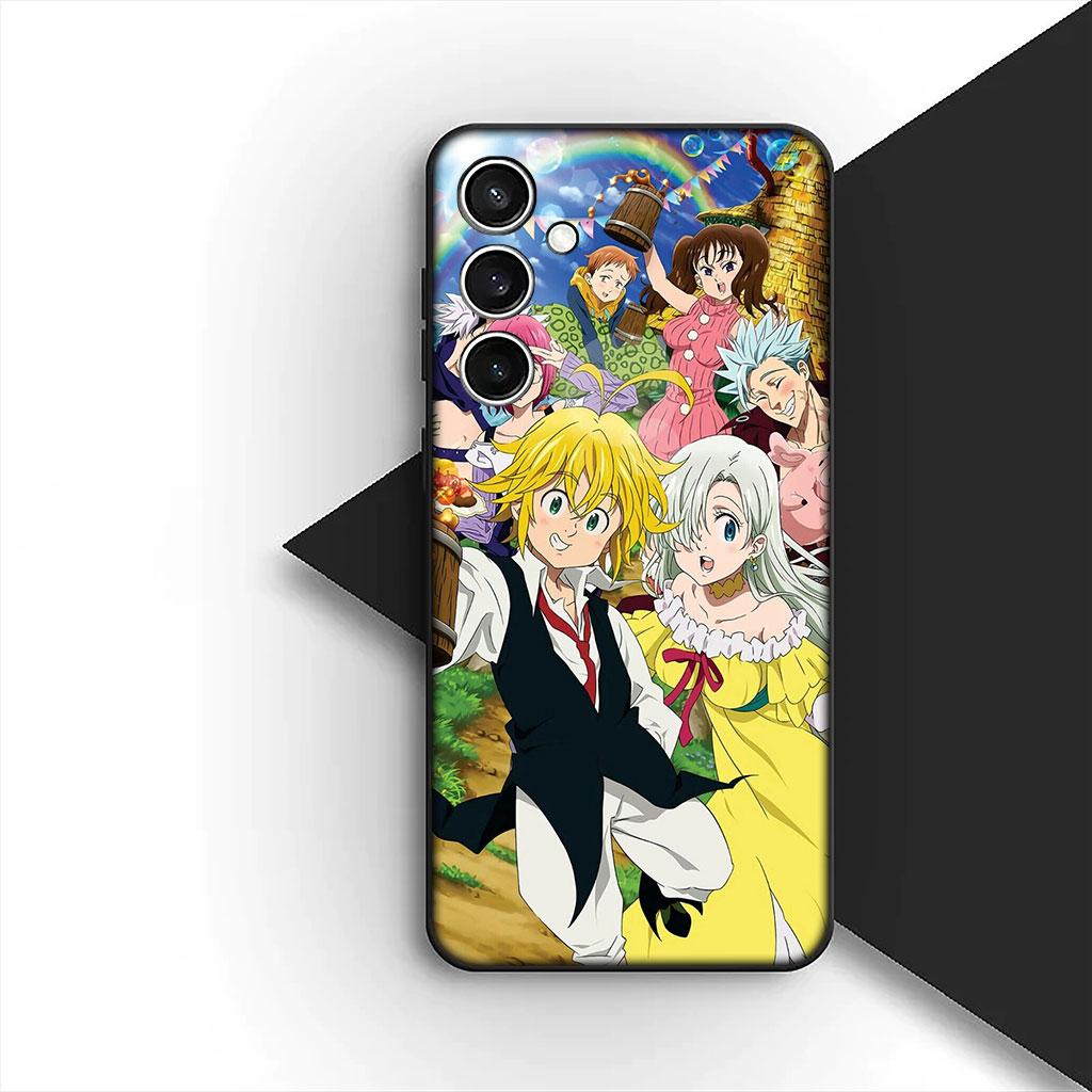 Чехол для телефона для Xiaomi Poco C75 C65 C71 C85 X7 X6 X5 M7 F7 F8 Ultra F6 Pro 5G Корпус Мягкий чехол Семь смертных грехов Мелиодас Бан