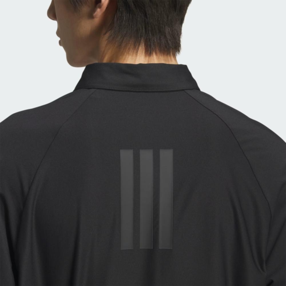 Adidas Golf 25SS Men S 3S Long Sleeve Polo T ShirT Black Kb3067