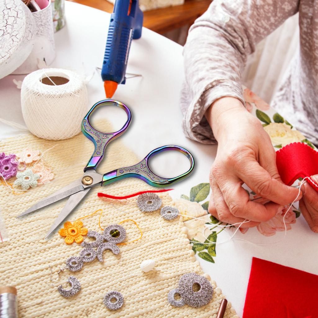 Салонные парикмахерские ножницы из нержавеющей стали, острые ножницы для стрижки бороды, бакенбарды