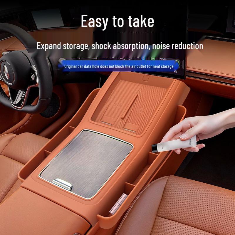 Silicone Pad for Xiangjie S9T: Non-Slip Center Console Mat for Car Interiors