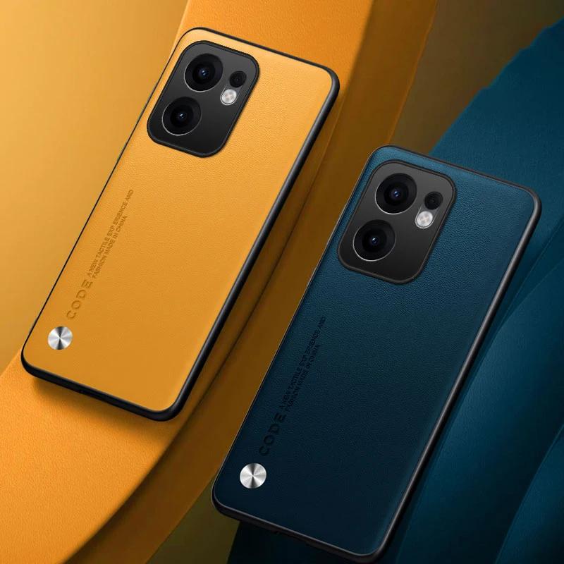 EUCAGR Роскошный чехол из ПУ кожи для OPPO Reno 13FS Reno13 F 5G Задняя крышка Полная защита Чехол для телефона для OPPO Reno 13A 13F 13 FS