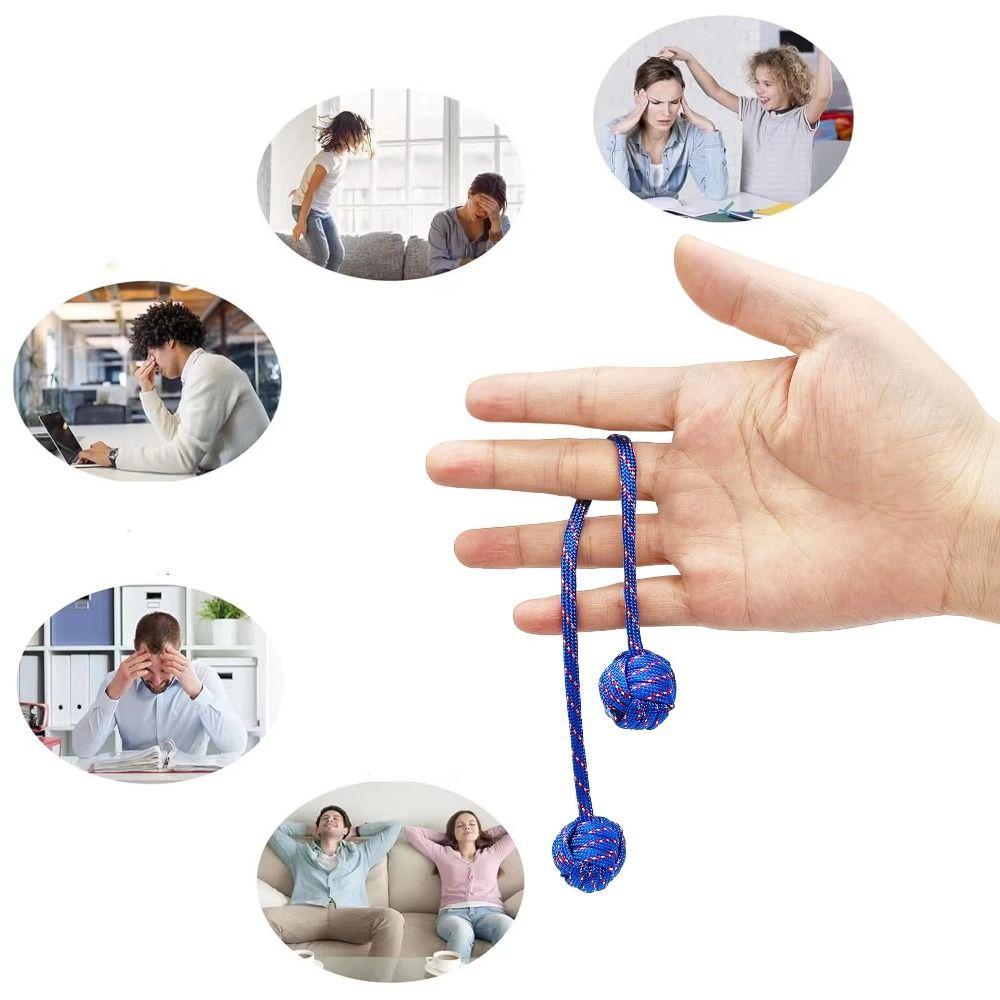 Skills Training Worry Fidget Beads Flexibility Exercise Finger Sensory Toy  Kids Toys