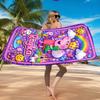 Princess Peppa Beach Towel, Quick-drying, Easy to Care for, Suitable for Both Fitness and Beach Vacations,Sports Essential