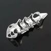 New  Imixlot Punk Ring Rock Scroll Joint Armor Knuckle Metal Full Finger Claw Rings Halloween Ring Set